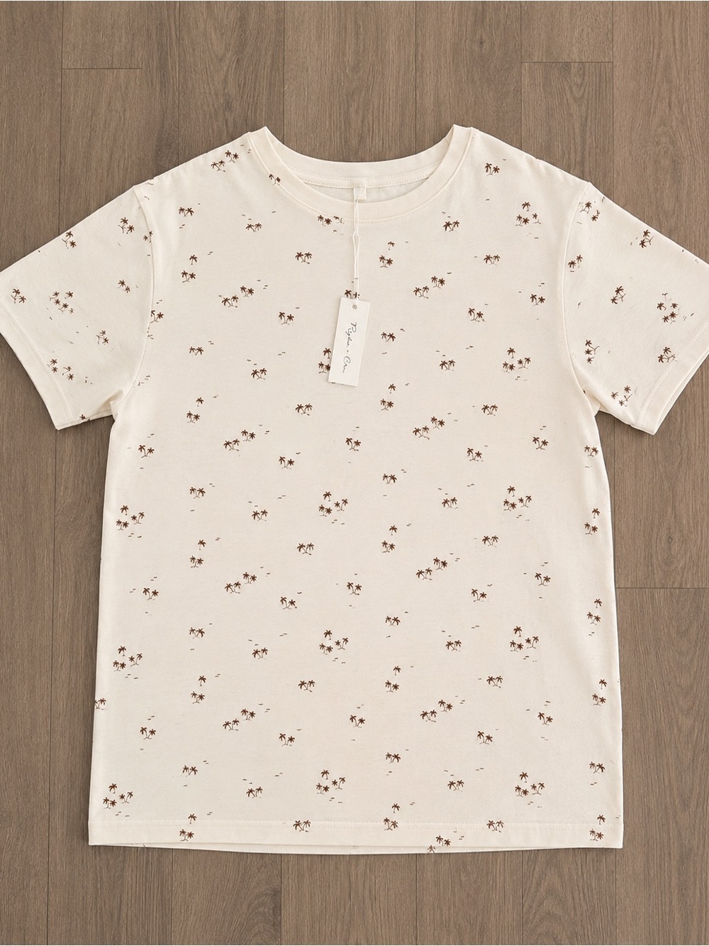 Rylee + Cru Palm Tee Shirt Dress